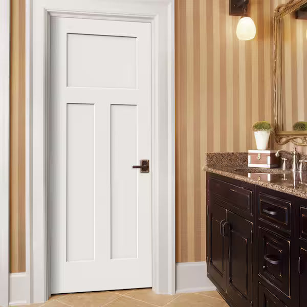 3 Panel Shaker Craftsman Door