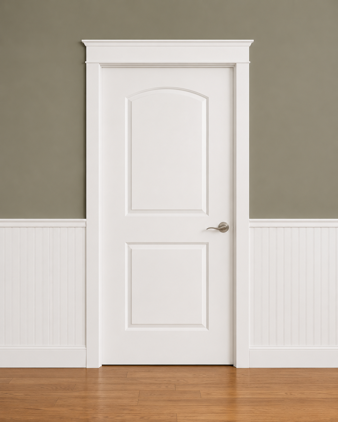 2-Panel Round Top