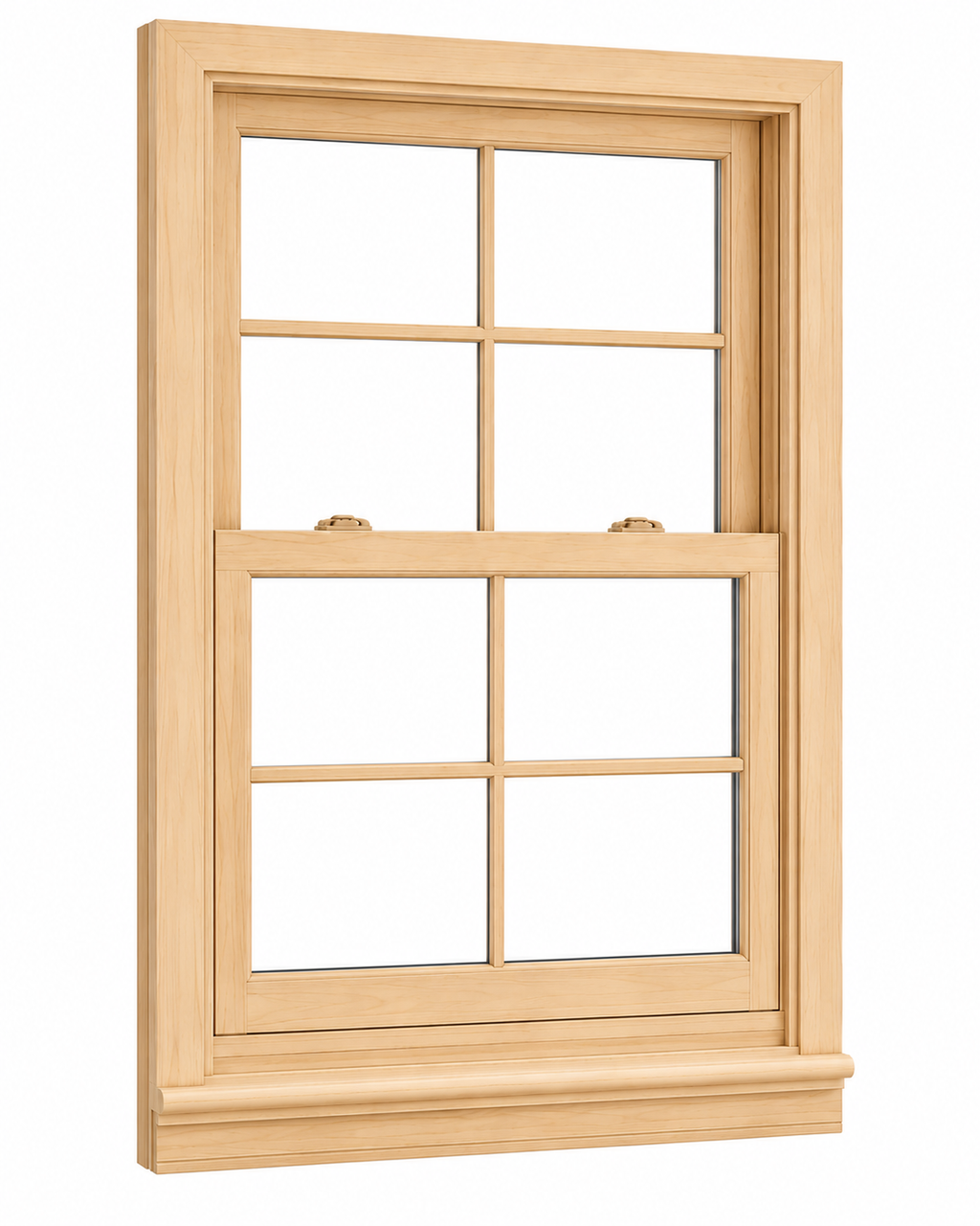 Double Hung Wood Window