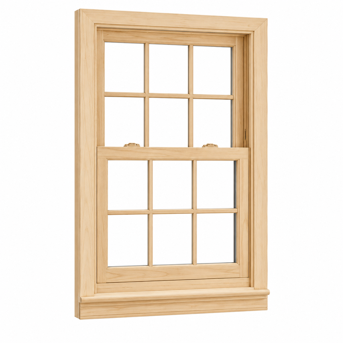 Double Hung Wood Window